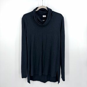 CAbi Turtle Tee Tunic Top in blue Size L